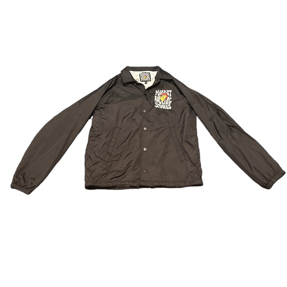 Chinatown Market X Smiley X The Rolling Stones Coaches Jacket NWT - Picture 3 of 3